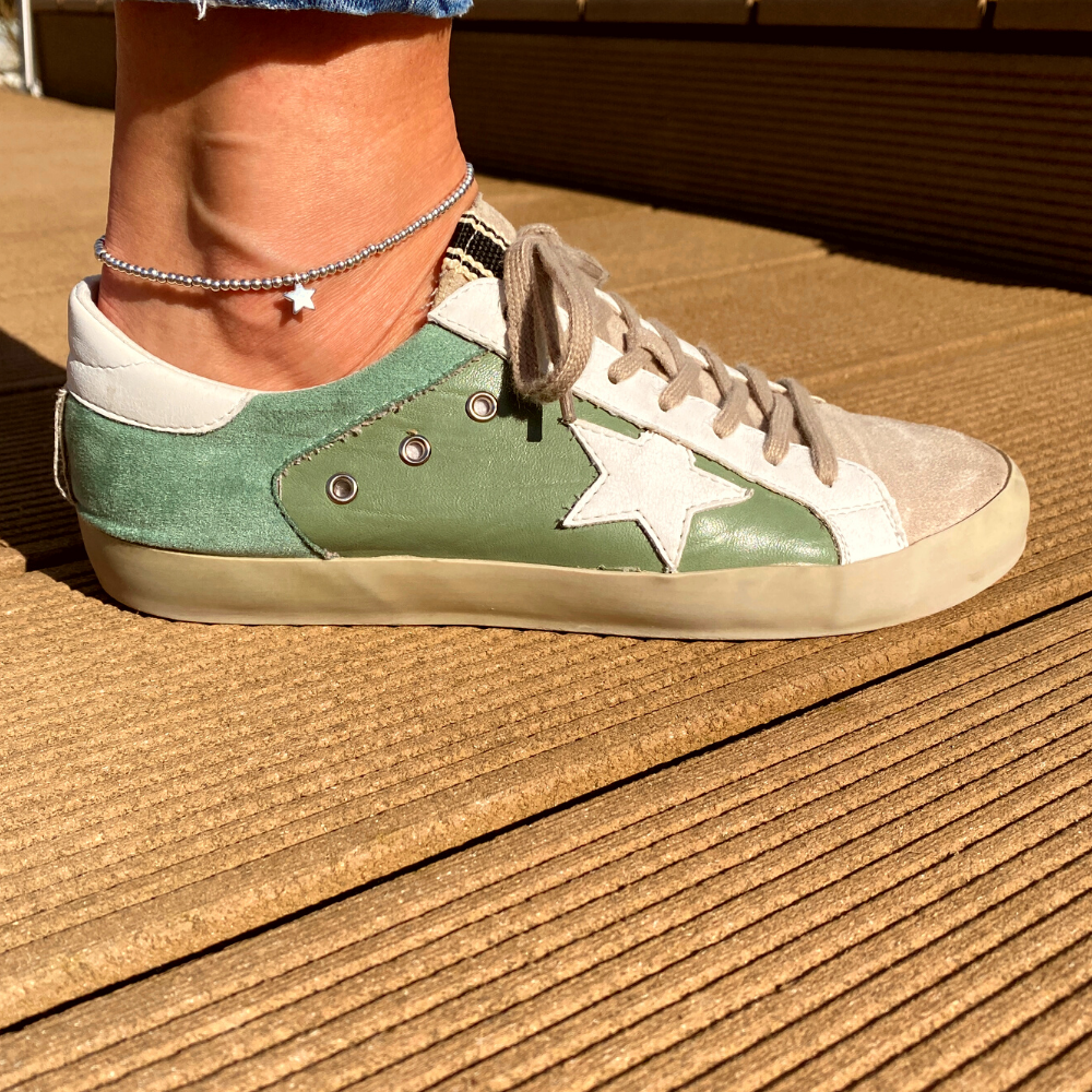 Fusskette Silver Star