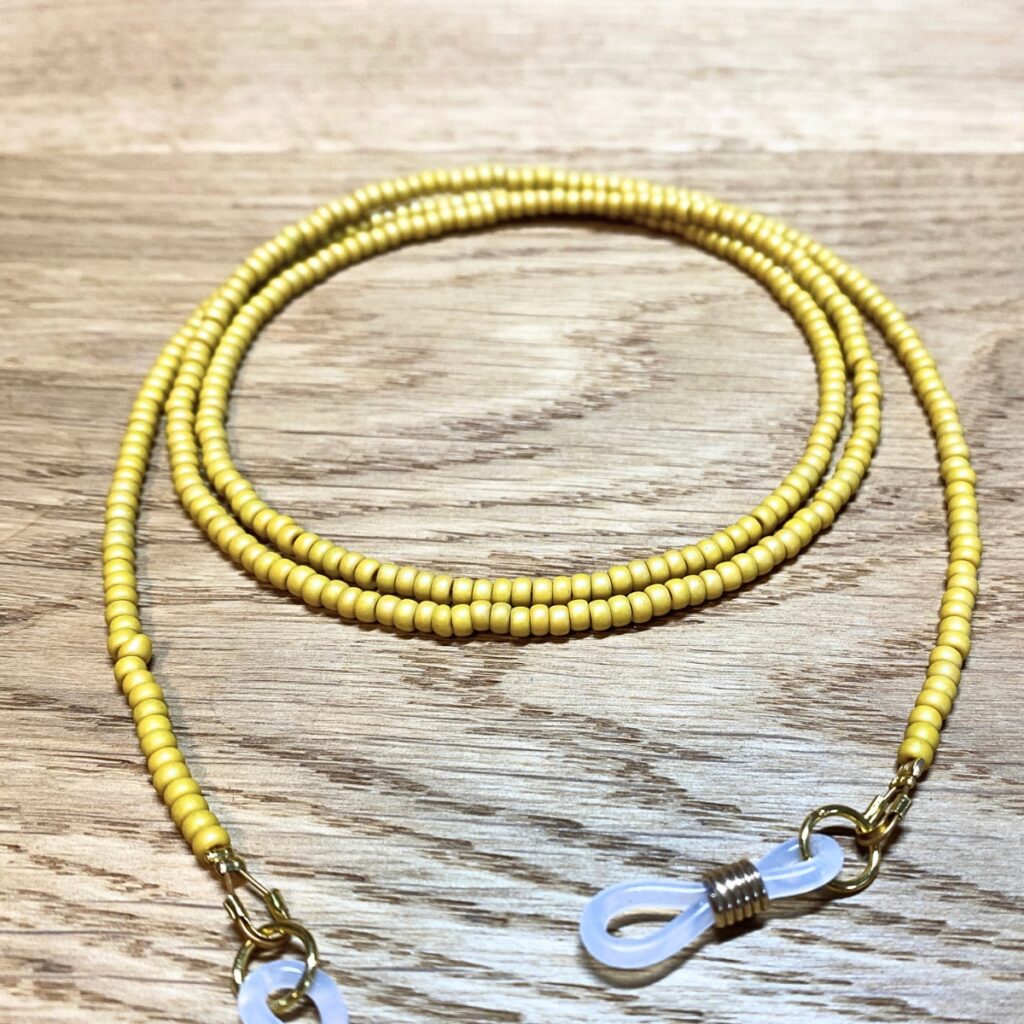 Brillenband in honiggelb