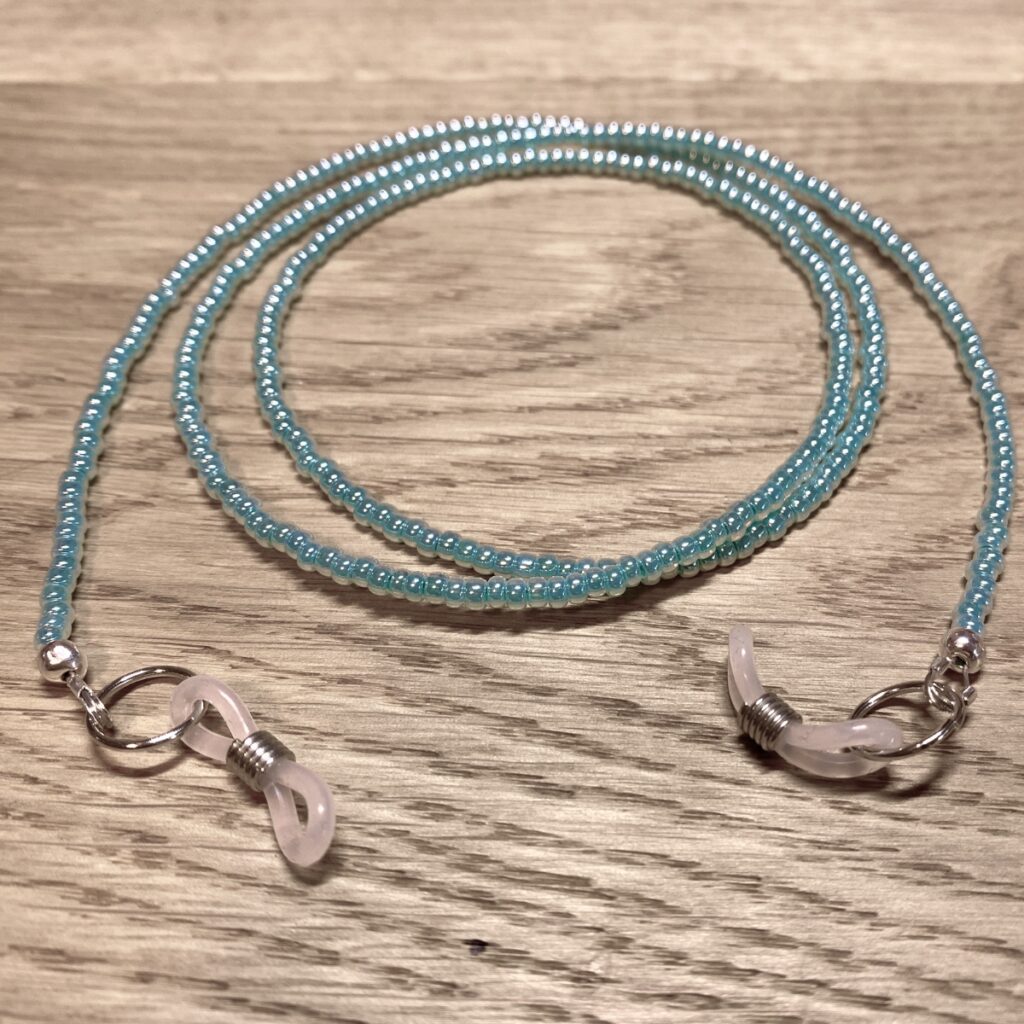 Brillenband in türkis