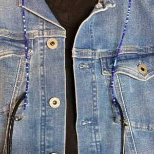 Brillenband in blau